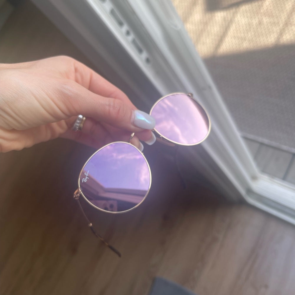 Ray-Bans - Round/Pink - Picture 5 of 7